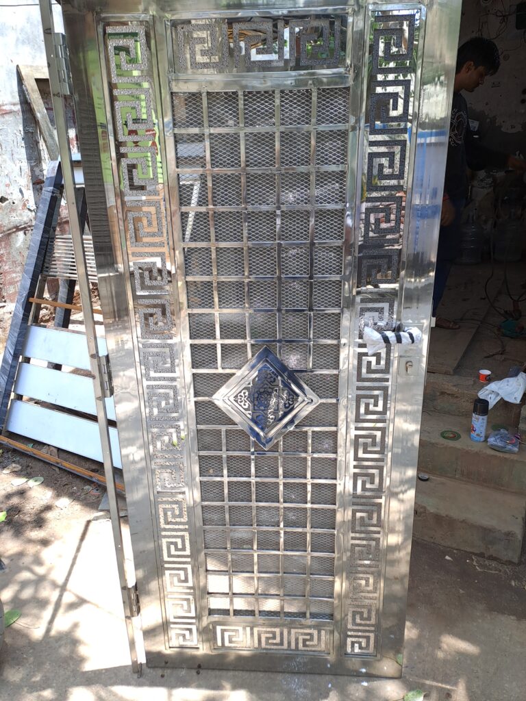 steel door