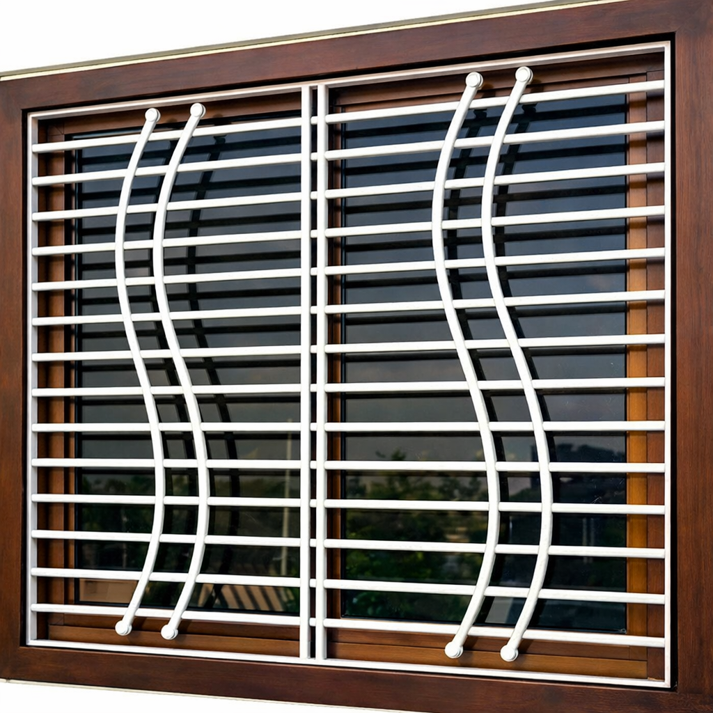 Modern Window Grill Design