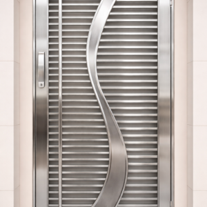 Stainless Steel Entry Door