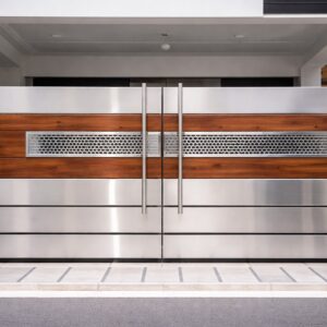 Steel Main Gate Design