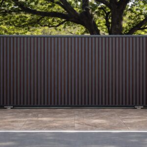 Aluminium Sliding Main Entrance Gate